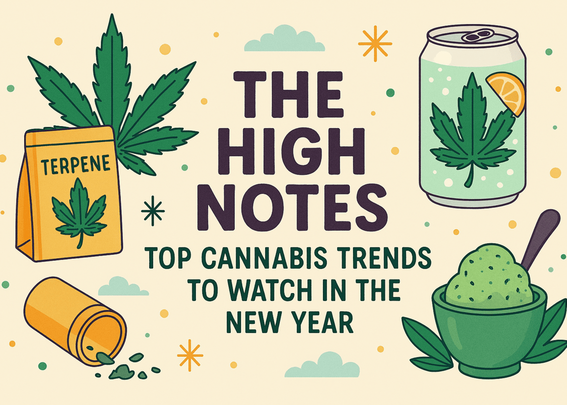The High Notes: Top Cannabis Trends to Watch in the New Year