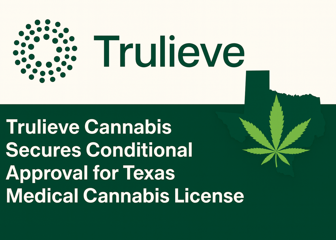 Trulieve Looks to Expand Business Into Texas