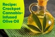 How to Make Cannabis-Infused Olive Oil with Crockpot