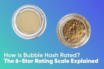 How is Bubble Hash Rated? The 6-Star Rating Scale Explained