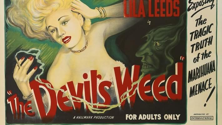Anti-weed film posters