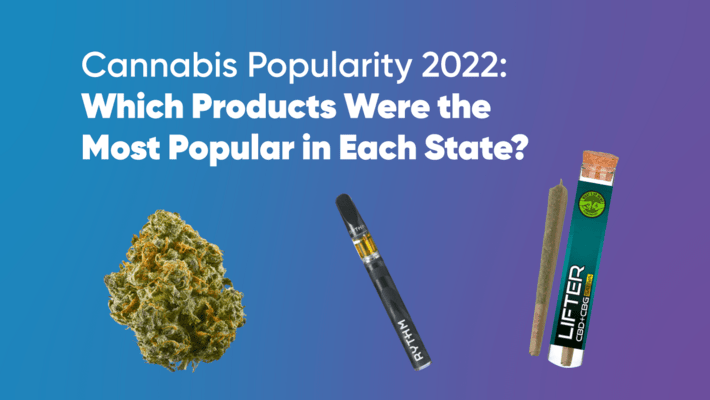 Cannabis Popularity 2022: Which Products Were the Most Popular in Each State?
