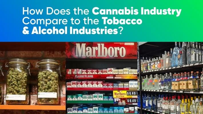 How Does the Cannabis Industry Compare to the Tobacco & Alcohol Industries? 