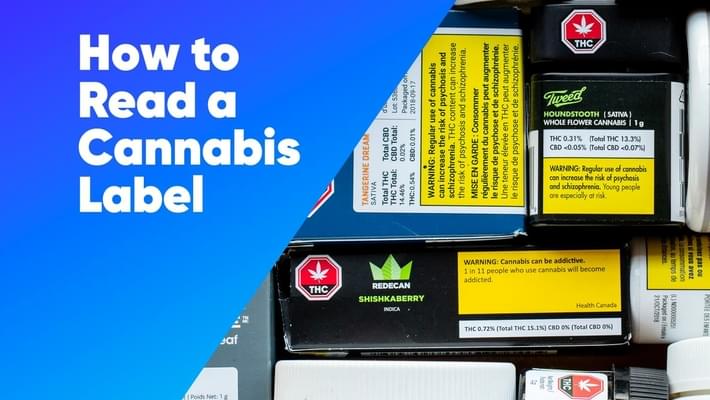 Reading cannabis labels