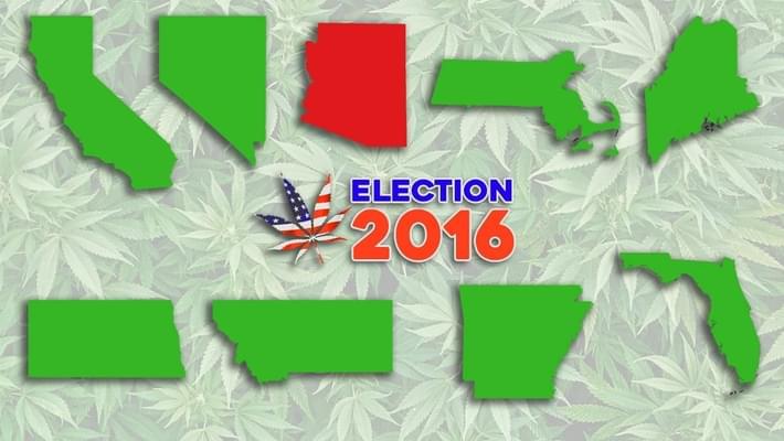 Marijuana wins big on election night