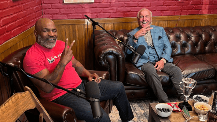 Mike Tyson Partners With Pro-Wrestler Ric Flair on Cannabis Brand