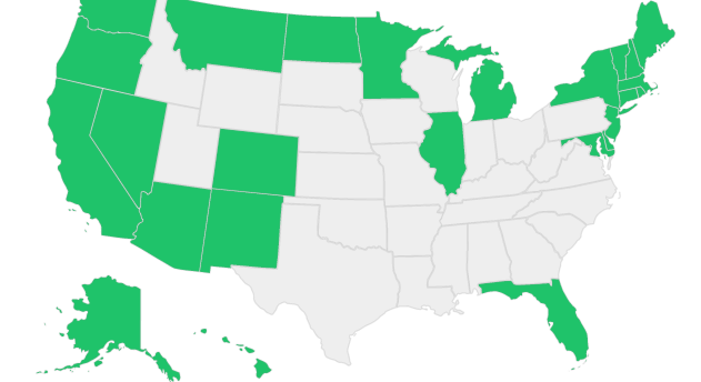 Here's where you can legally smoke weed in 2018