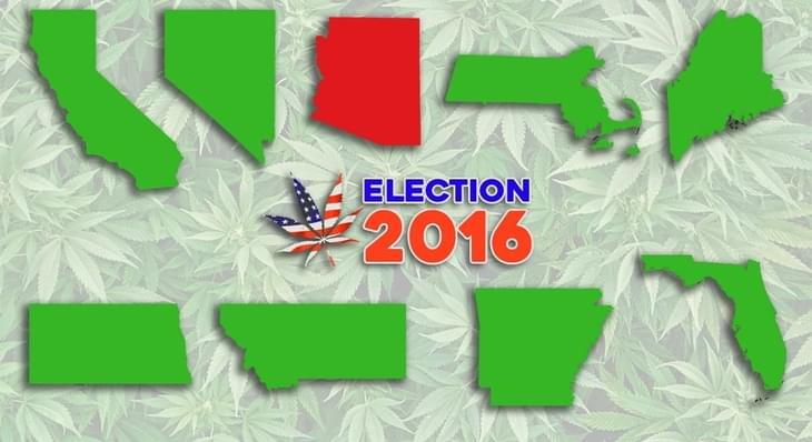 Marijuana wins big on election night