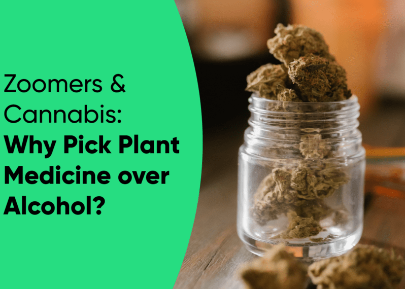 Zoomers &amp; Cannabis: Why Pick Plant Medicine over Alcohol?
