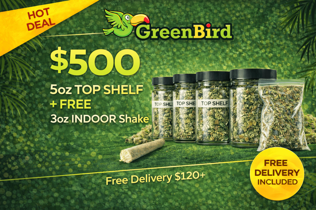 5oz Top Shelf + FREE 3oz Indoor Shake – $50