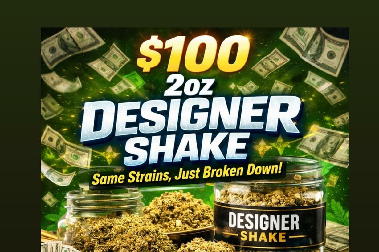 $100 for 2oz designer shake
