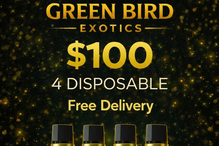 🔥 4 Exotic Disposables for Just $100 — D