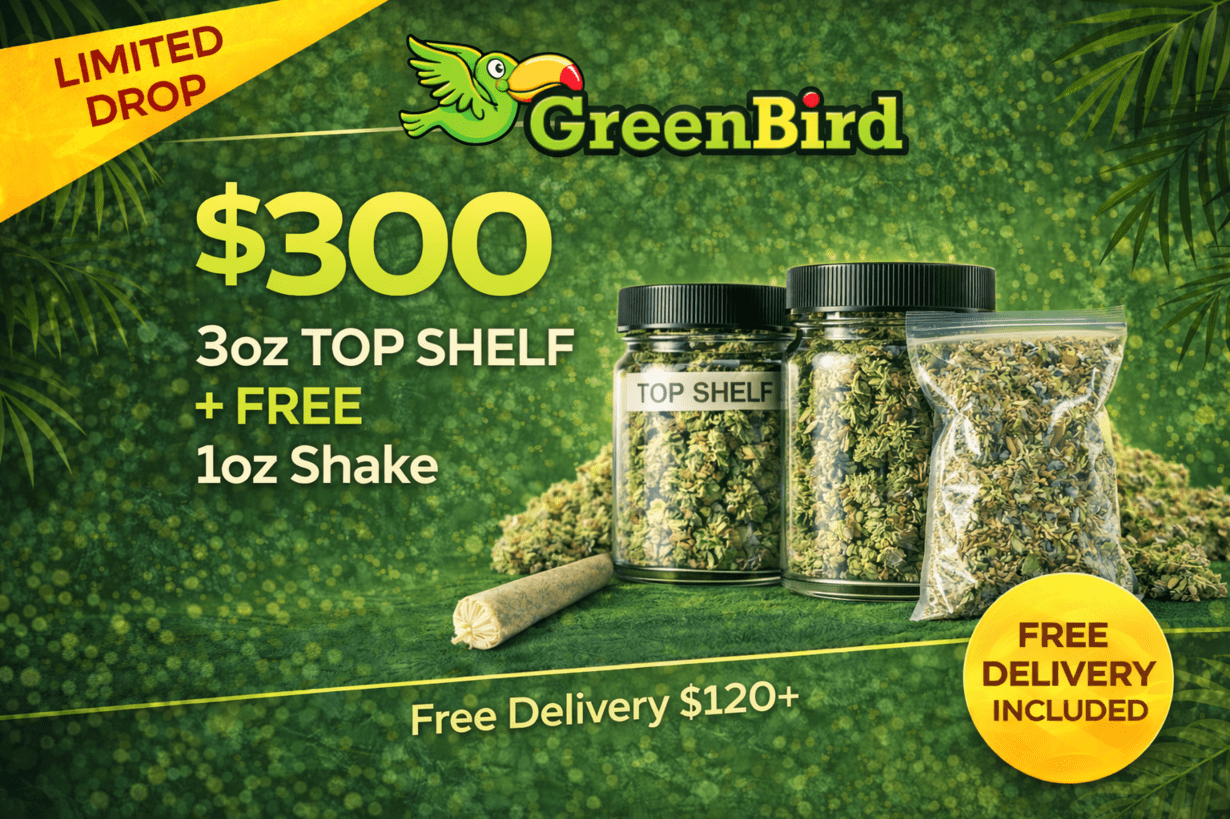 3oz Top Shelf + FREE 1oz Shake – $300 | DC