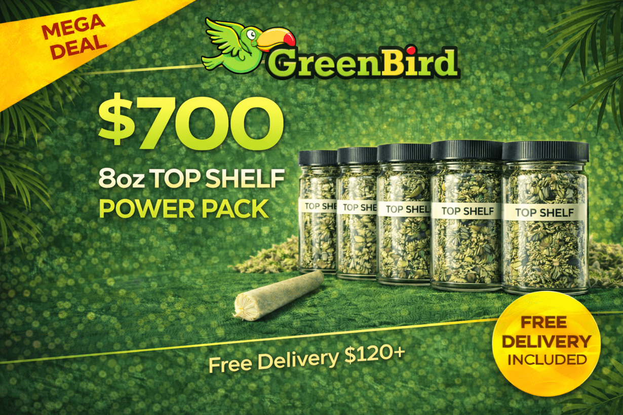 8oz Top Shelf Power Pack – $700 | Premium D