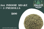 $100 2oz INDOOR SHAKE + 3 PREROLLS
