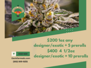 $200 1oz DESIGNER GAS + 5-prerolls