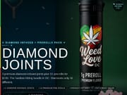 $100 3 Diamond Joints+15 PreRolls