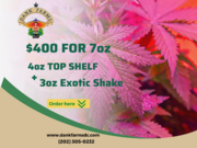 $400 -4oz top shelf + 3 oz exotic shake