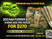 2oz AAA Flowers & 5 Prerolls