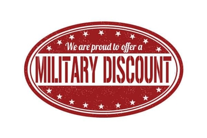 MILITARY AND VETERANS $ 5 OFF