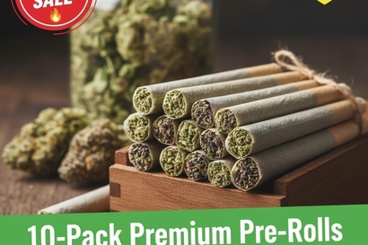 - 10 Exotic King size Pre-rolls