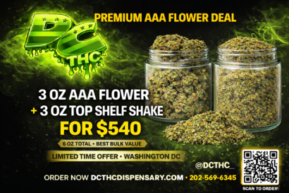 3 OZ AAA FLOWERS + 3 OZ TOP SHELF SHAKE