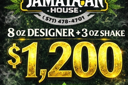 🔥 8 OZ DESIGNER + 3 OZ SHAKE 🌿✨