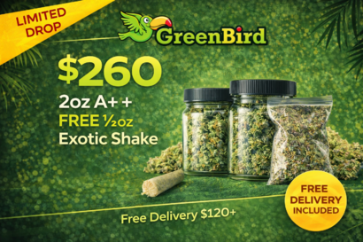 2oz A+ Indoor + FREE ½oz Exotic Shake – $2