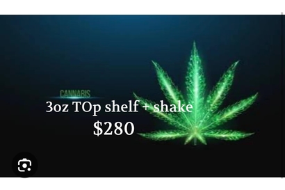 $280 3oz TOP SHELF + Exotic shake