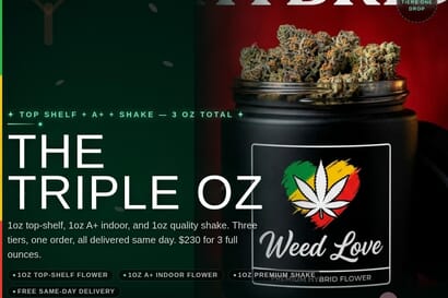 $230 1oz TopShelf + 1oz A+ + 1oz Shake - weed