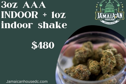 $480 3oz AAA INDOOR + 1oz indoor shake