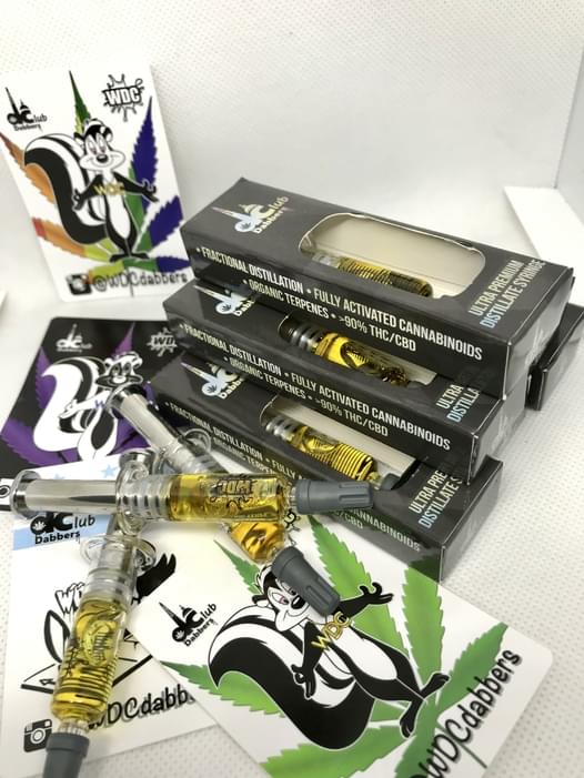 250 (7x) 1ML DISTILLATE DARTS + FREE DELIVERY Washington Dabbers