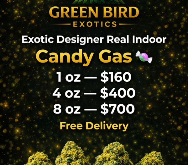 1 ounce Exotic Designer Indoor 🍬 Candy Gas