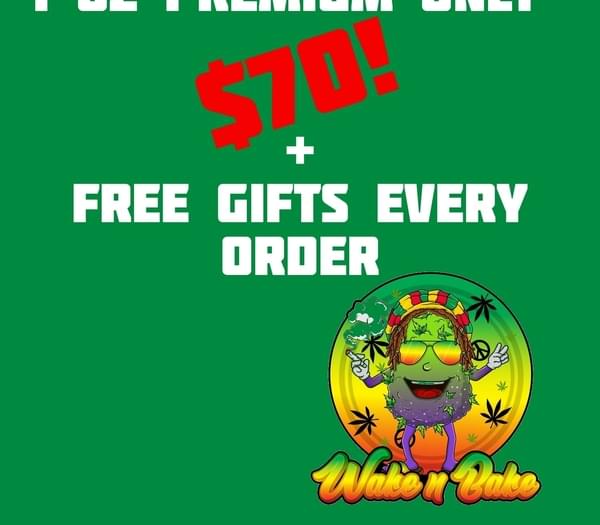 $70 FOR ANY PREMIUM OZ+ KING SIZE PRE ROLL