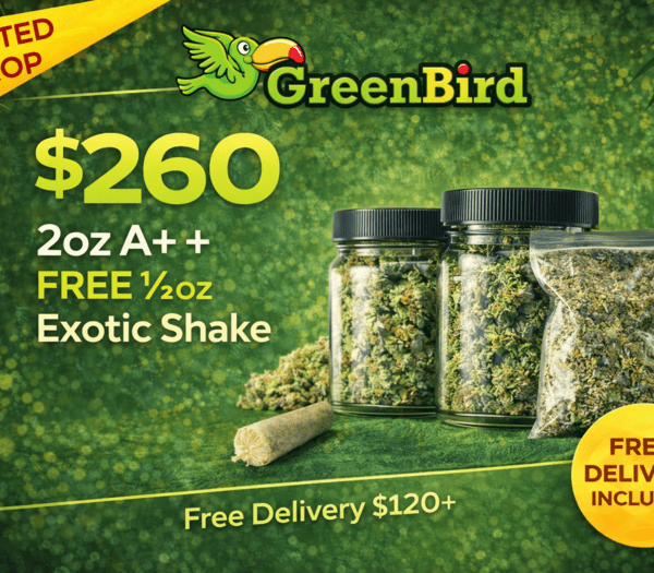2oz A+ Indoor + FREE ½oz Exotic Shake – $2