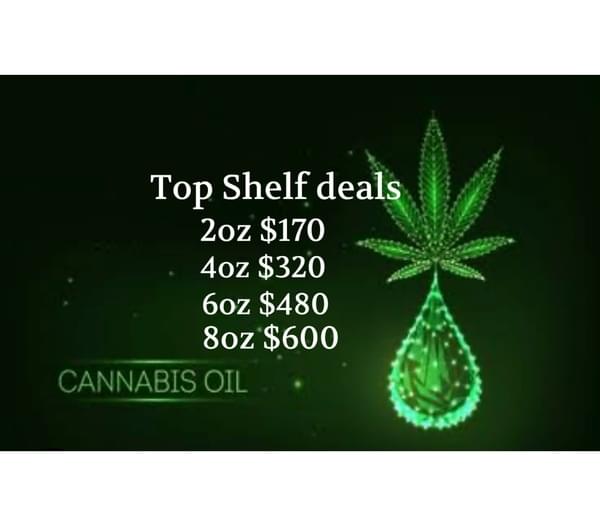 $1,000 16oz Topshelf mix & match+Exotic shake