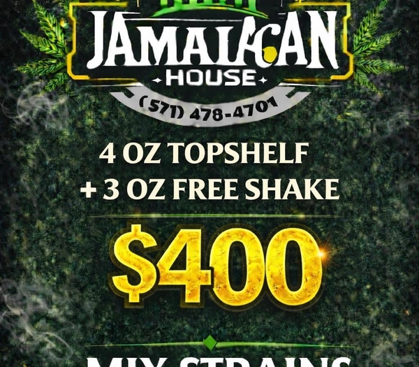 $400 4oz Topshelf+ 3oz indoor shake