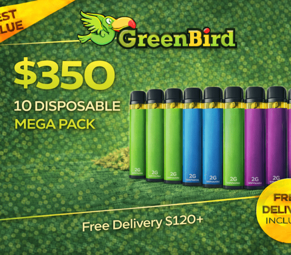 10 Disposable (2g) Mega Pack – $350