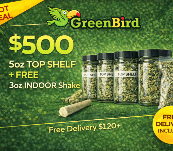 5oz Top Shelf + FREE 3oz Indoor Shake – $50