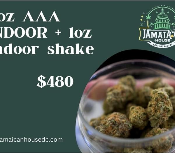$480 3oz AAA + 2 PRE ROLL  + 2oz FREE shake