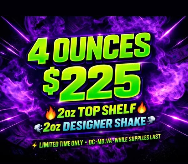4oz Deal ( 2oz TopShelf + 2oz Designer Shake)