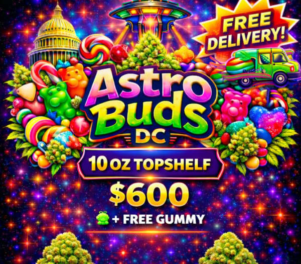 $600 for 10 OZ TOPSHELF + FREE GUMMY
