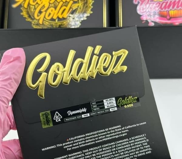 1Oz Goldiez Luxury Shatter: Pure Potency