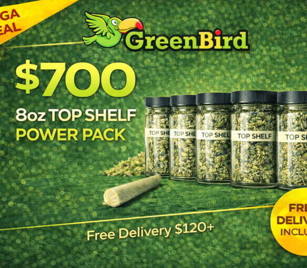 8oz Top Shelf Power Pack – $700 | Premium D