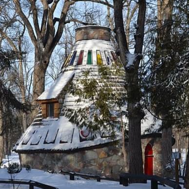 Knock on the Witches Hut at Kildonan Park