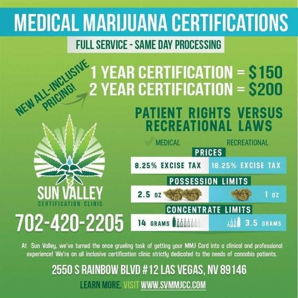 Sun Valley MMJ Certification Clinic Las Vegas Thumbnail Image