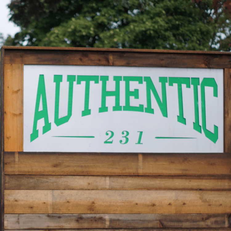 Look for the Authentic 231 sign on US 31 in Manistee, Mi!