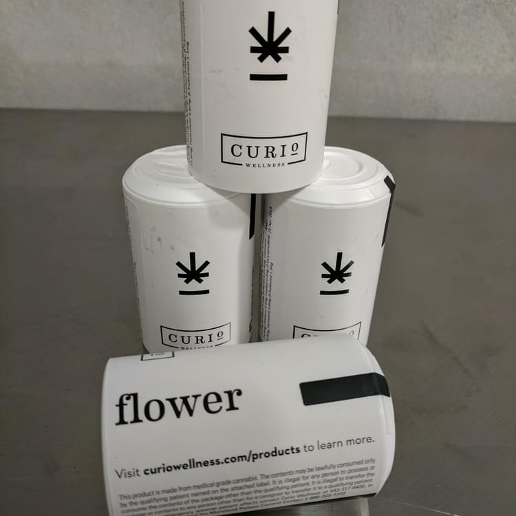 Curio Wellness Flower at Bloom Medicinals Maryland