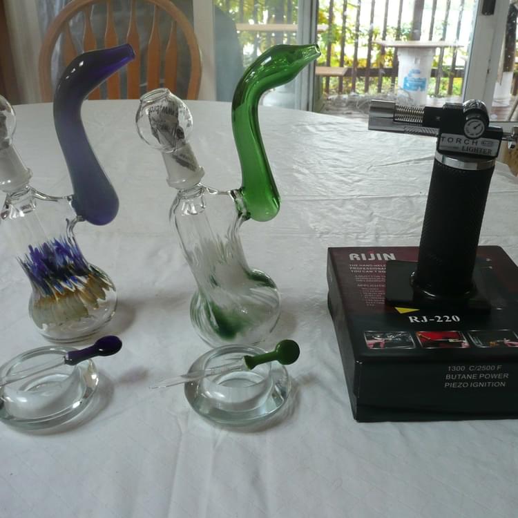 concentrate bubbler kit & torch