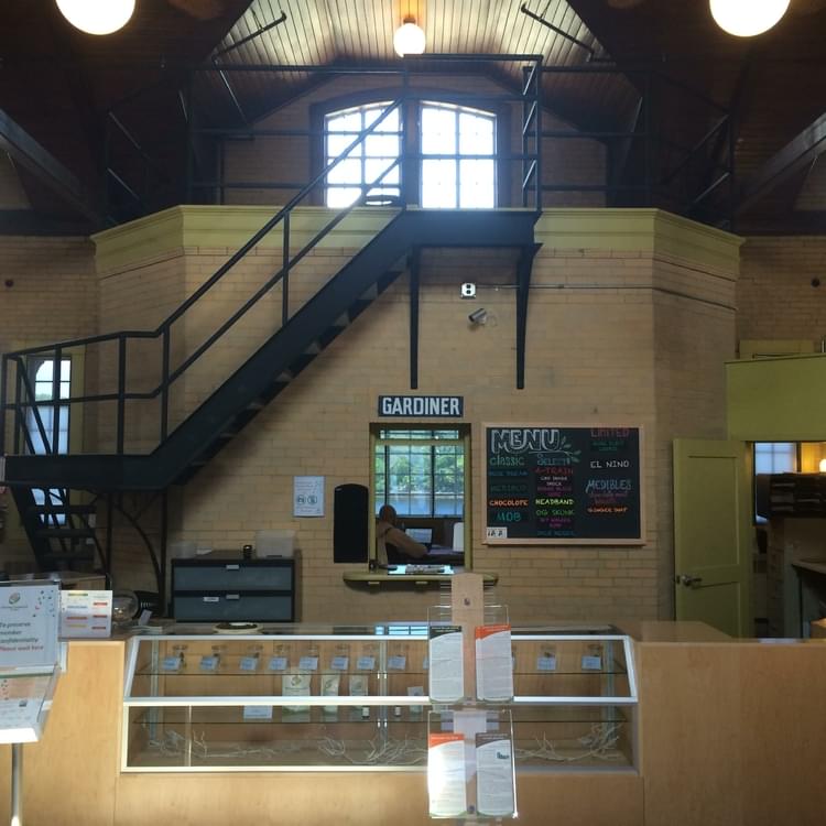 Inside view of our Gardiner dispensary.